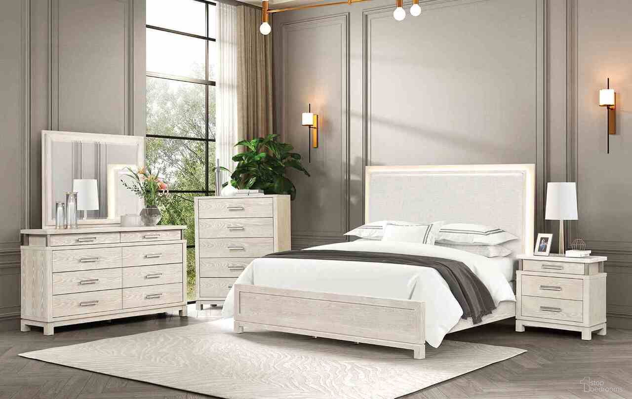Lafayette Bedroom Set In Weathered Gray