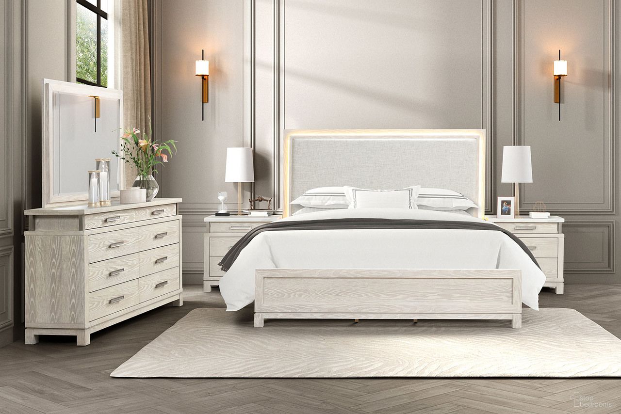 The appearance of Lafayette Eastern king Bed In Weathered Gray designed by Furniture of America in the transitional interior design. This weathered gray piece of furniture  was selected by 1StopBedrooms from Lafayette Collection to add a touch of cosiness and style into your home. Sku: FM71501GY-K-FB;FM71501GY-K-HB;FM71501GY-R. Bed Size: King. Material: Solid Rubberwood.