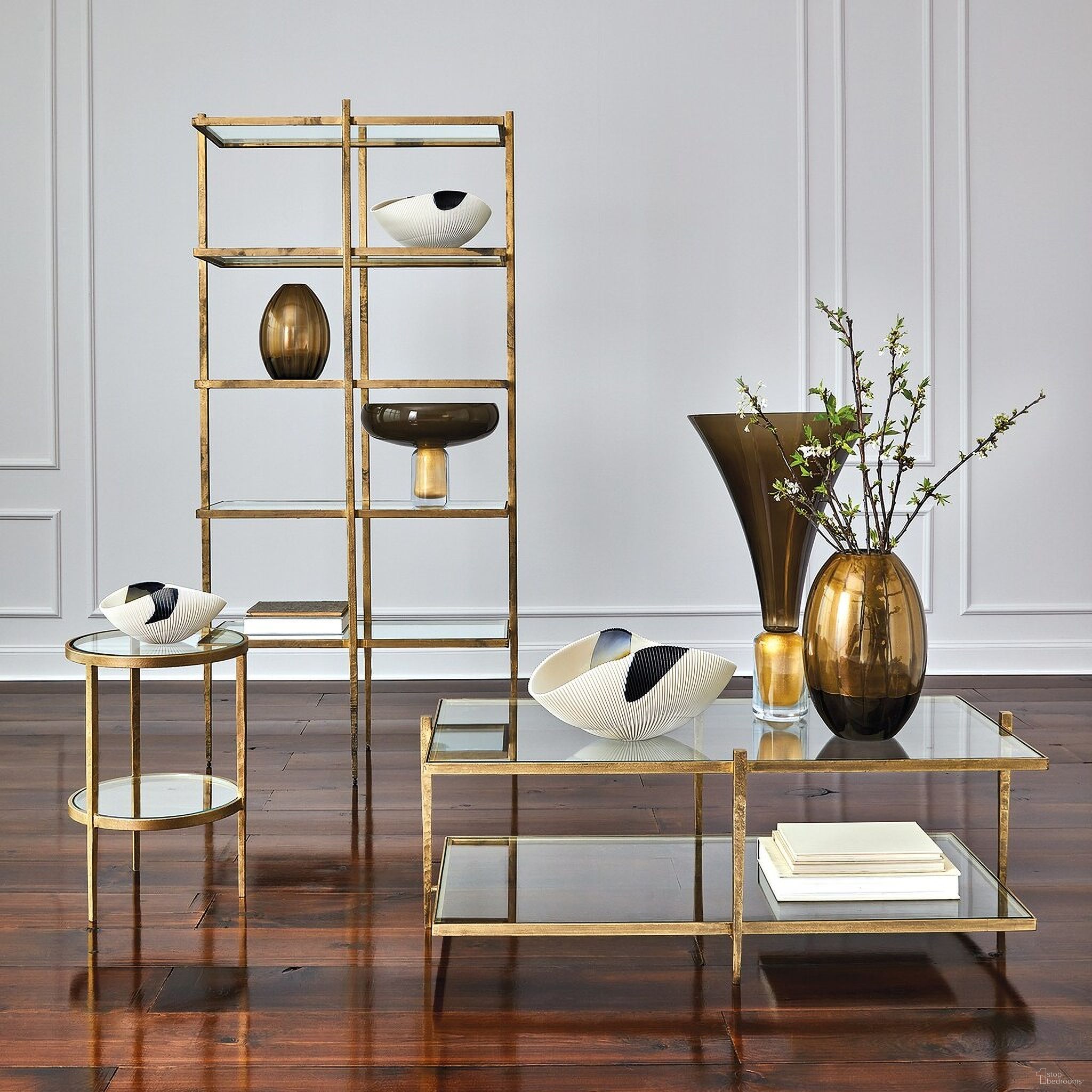Global Views Laforge Side Table
