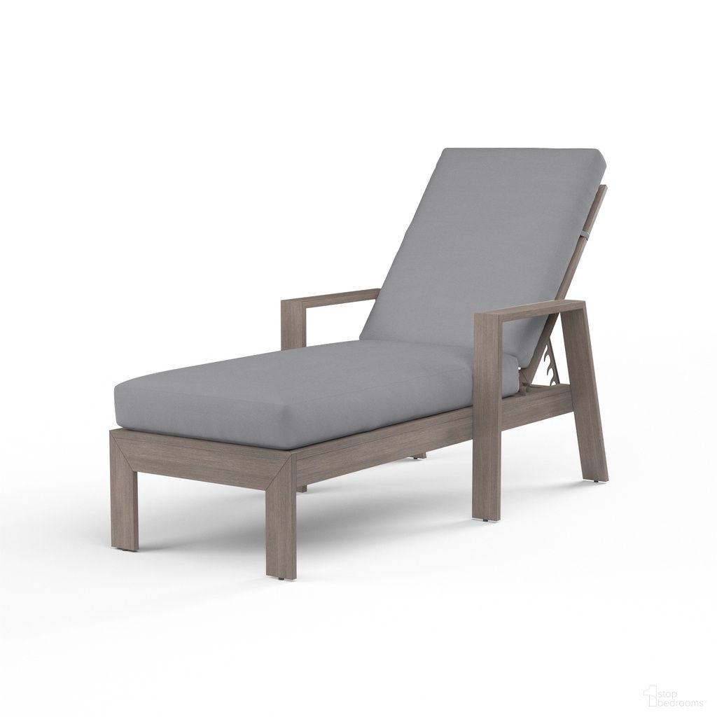 Laguna Chaise Lounge in Canvas Granite