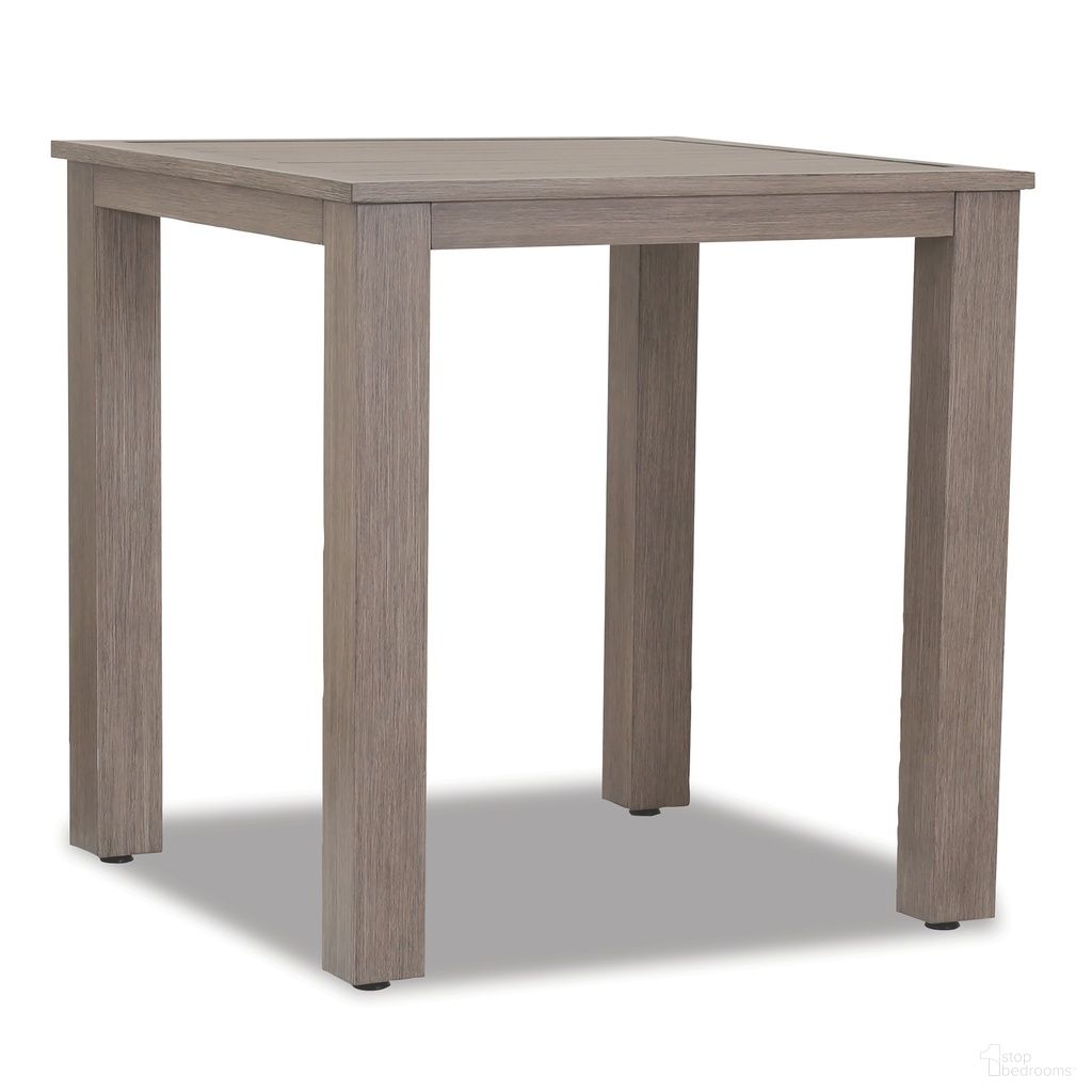 The appearance of Laguna Pub Table in Driftwood designed by Sunset West in the transitional interior design. This driftwood piece of furniture was selected by 1StopBedrooms from Laguna Collection to add a touch of cosiness and style into your home. Sku: SW3501-PT. Material: Aluminum.