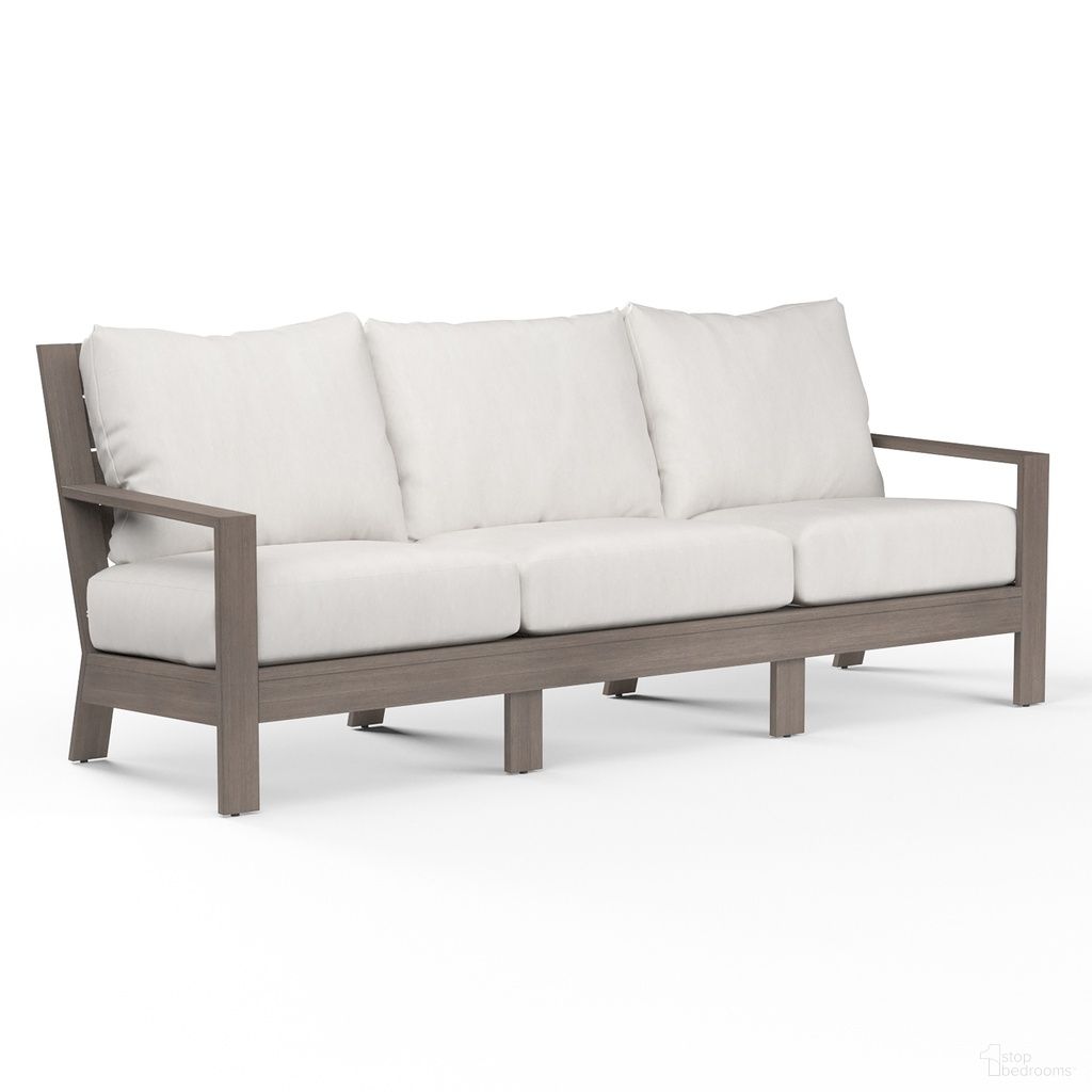 The appearance of Laguna Sofa in Canvas Flax designed by Sunset West in the transitional interior design. This canvas flax piece of furniture was selected by 1StopBedrooms from Laguna Collection to add a touch of cosiness and style into your home. Sku: SW3501-23-FLAX-STKIT. Material: Aluminum.