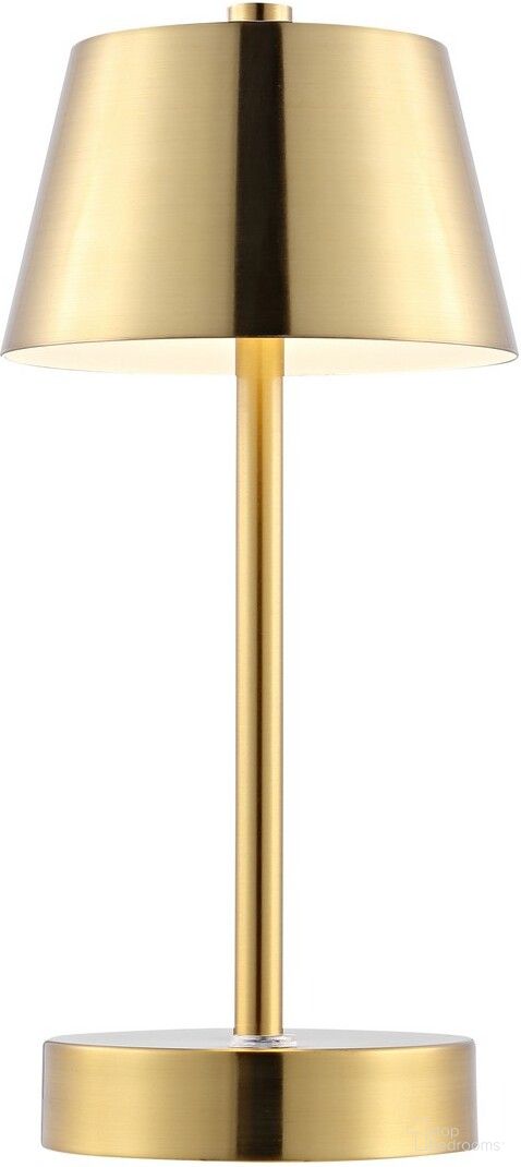 Laita 11 Inch Brass Iron Rechargeable Led Table Lamp