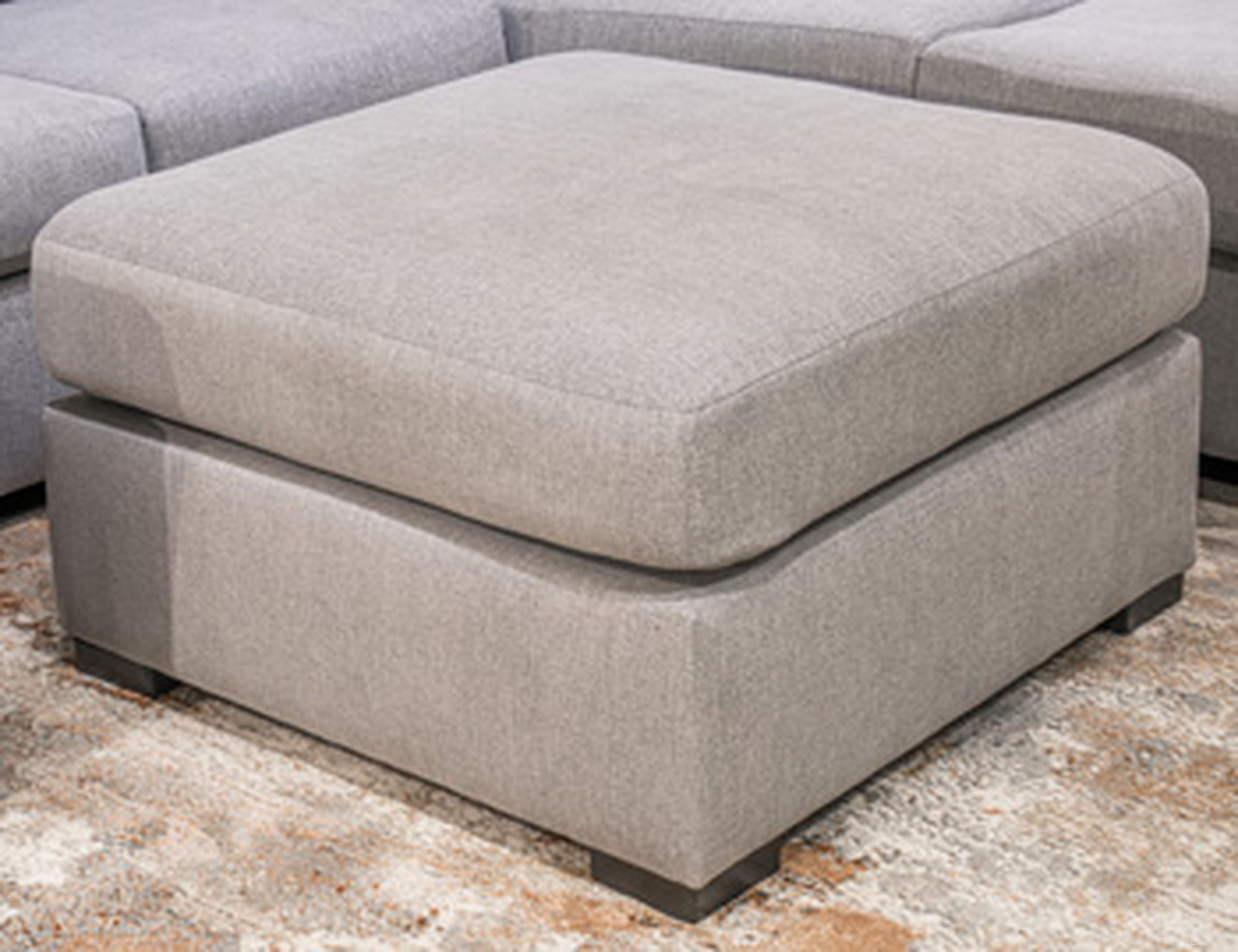 The appearance of Lakepoint Oversized Accent Ottoman In Nickel designed by Signature Design by Ashley in the modern / contemporary interior design. This nickel piece of furniture was selected by 1StopBedrooms from Lakepoint Collection to add a touch of cosiness and style into your home. Sku: 6680408. Material: Fabric.
