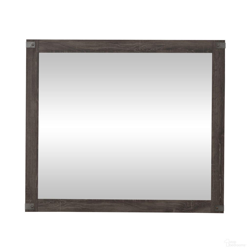 The appearance of Lakeside Haven Landscape Mirror designed by Liberty in the transitional interior design. This brown piece of furniture  was selected by 1StopBedrooms from Lakeside Collection to add a touch of cosiness and style into your home. Sku: 903-BR51. Material: Rubberwood.