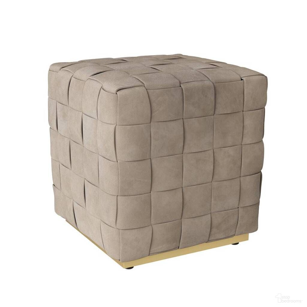 The appearance of Lakewood Ottoman In Dove designed by Arteriors in the modern / contemporary interior design. This dove piece of furniture  was selected by 1StopBedrooms from Lakewood Collection to add a touch of cosiness and style into your home. Sku: FOI11. Material: Suede.