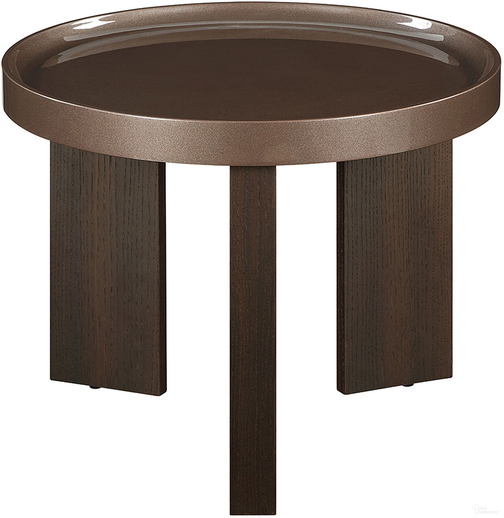 The appearance of Lakita End Table In Blackish Green and Dark Blond designed by ACME in the modern / contemporary interior design. This blackish green/ dark blond piece of furniture  was selected by 1StopBedrooms from Lakita Collection to add a touch of cosiness and style into your home. Sku: LV04406. Material: Oak Veneer.