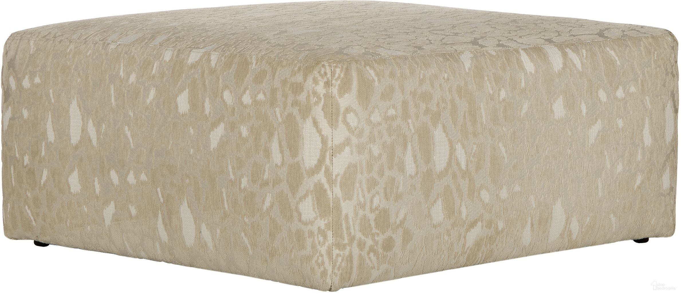 The appearance of Lamar Cocktail Ottoman In Cream designed by Jackson in the traditional interior design. This cream piece of furniture was selected by 1StopBedrooms from Lamar Collection to add a touch of cosiness and style into your home. Sku: 409812226606. Material: Fabric.