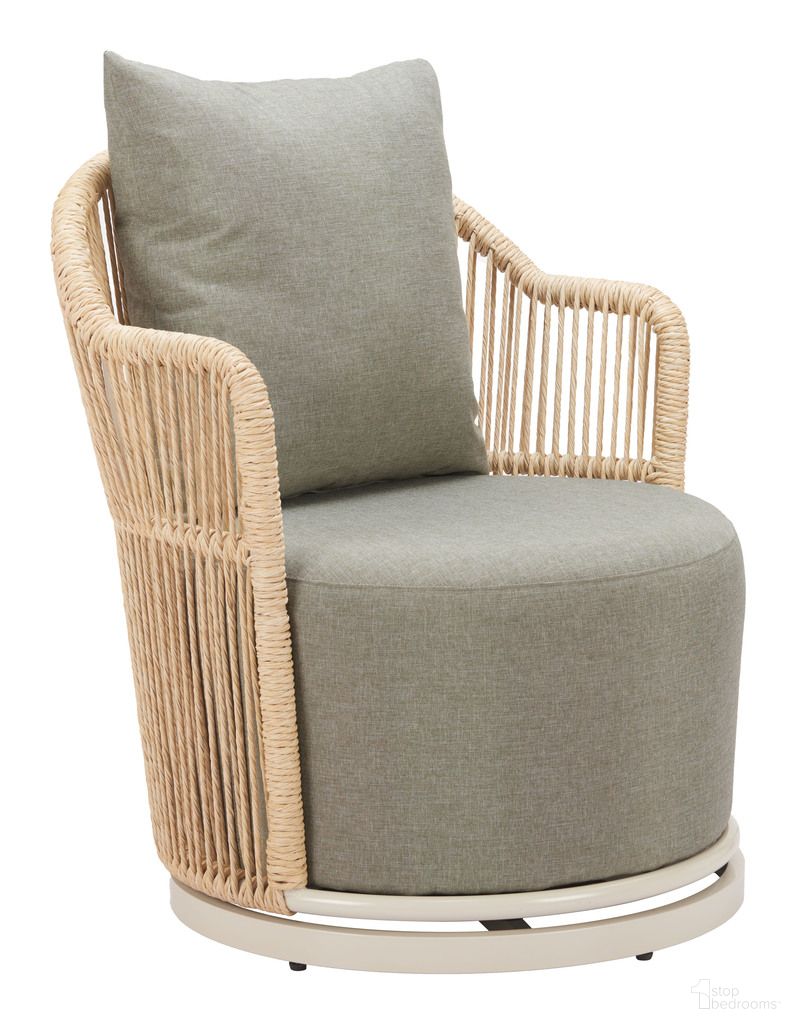 The appearance of Lanai Swivel Chair In Multicolor designed by Zuo Modern in the modern / contemporary interior design. This multicolor piece of furniture was selected by 1StopBedrooms from Lanai Collection to add a touch of cosiness and style into your home. Sku: 704174. Material: Olefin.