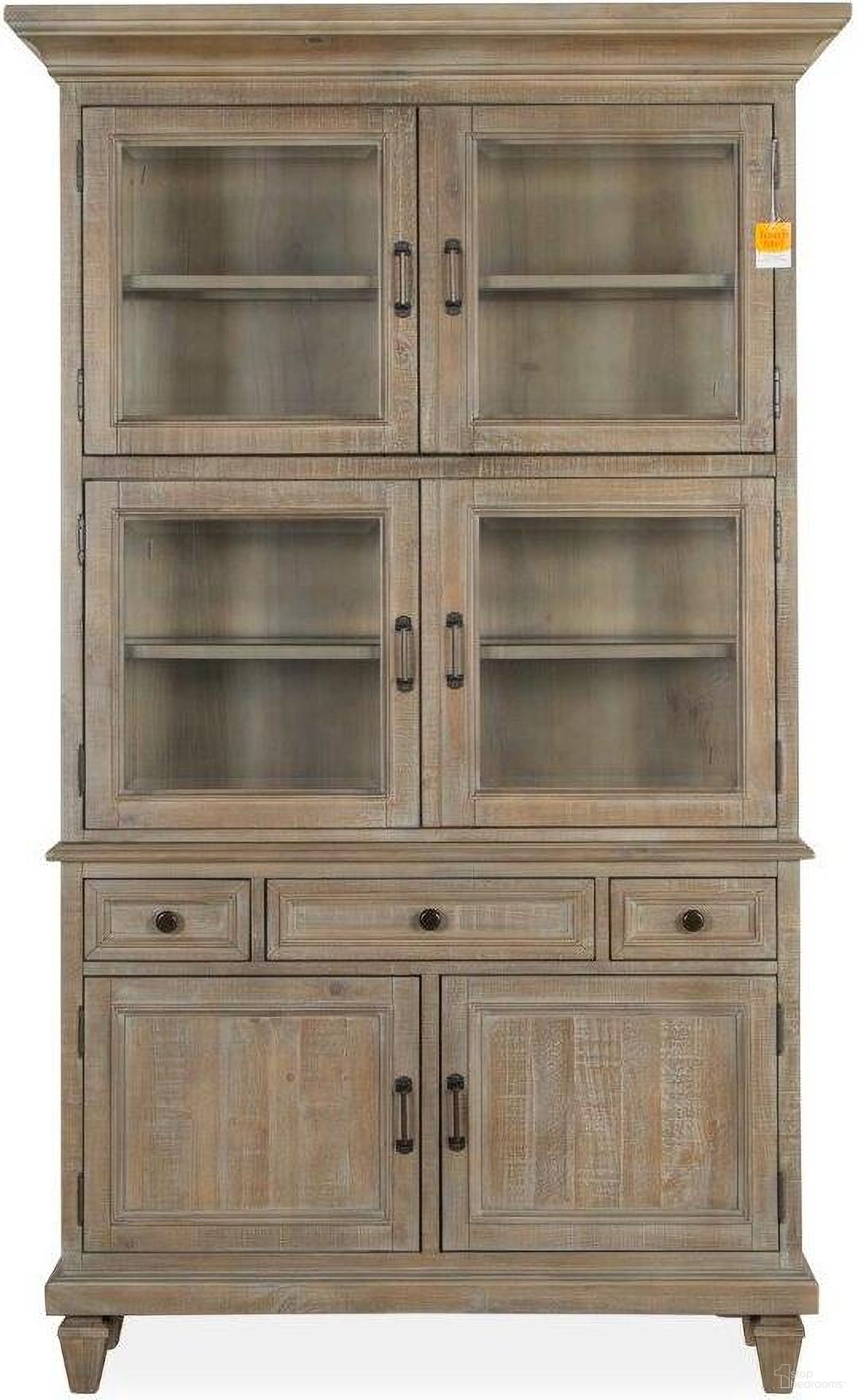 The appearance of Lancaster Dovetail Grey Dining Cabinet designed by Magnussen in the coastal interior design. This grey piece of furniture was selected by 1StopBedrooms from Lancaster Collection to add a touch of cosiness and style into your home. Sku: D4352-01T;D4352-01B. Material: Pine Veneer.