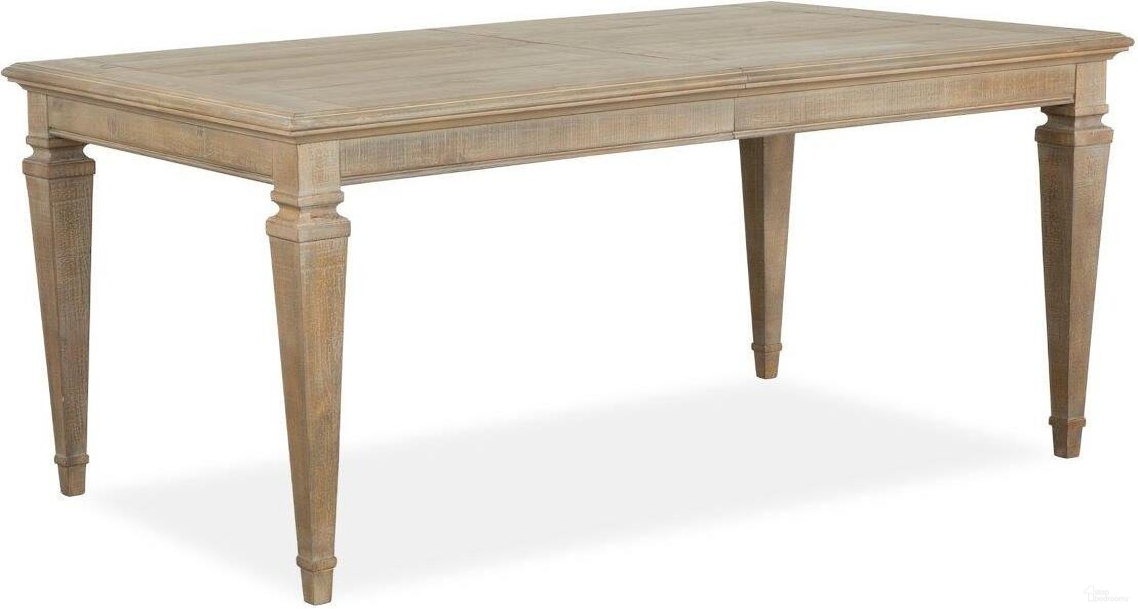 Lancaster Dovetail Grey Wood Rectangular Dining Table KD