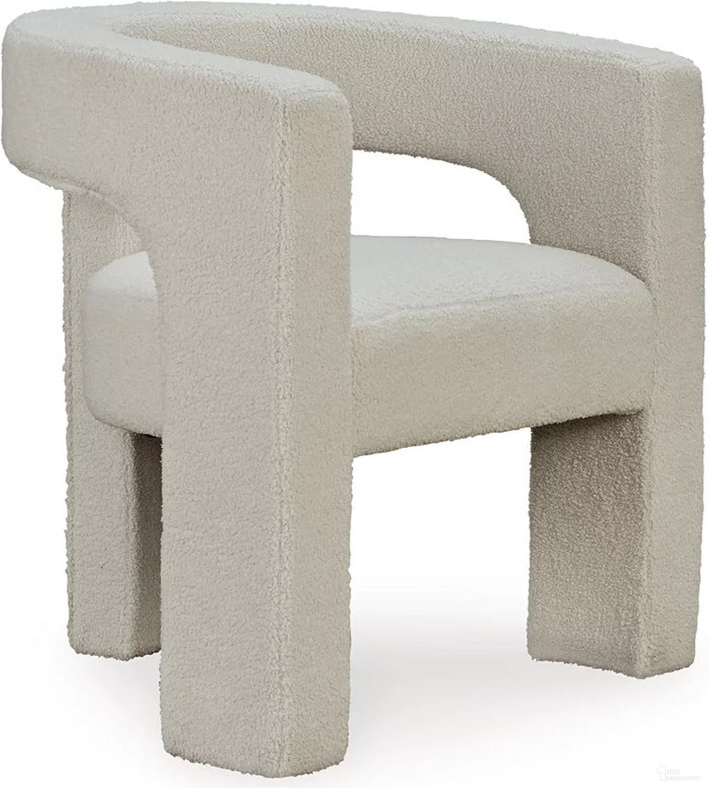 The appearance of Landick Accent Chair In Ivory designed by Signature Design by Ashley in the modern / contemporary interior design. This ivory piece of furniture was selected by 1StopBedrooms from Landick Collection to add a touch of cosiness and style into your home. Sku: A3000699. Material: Fabric.
