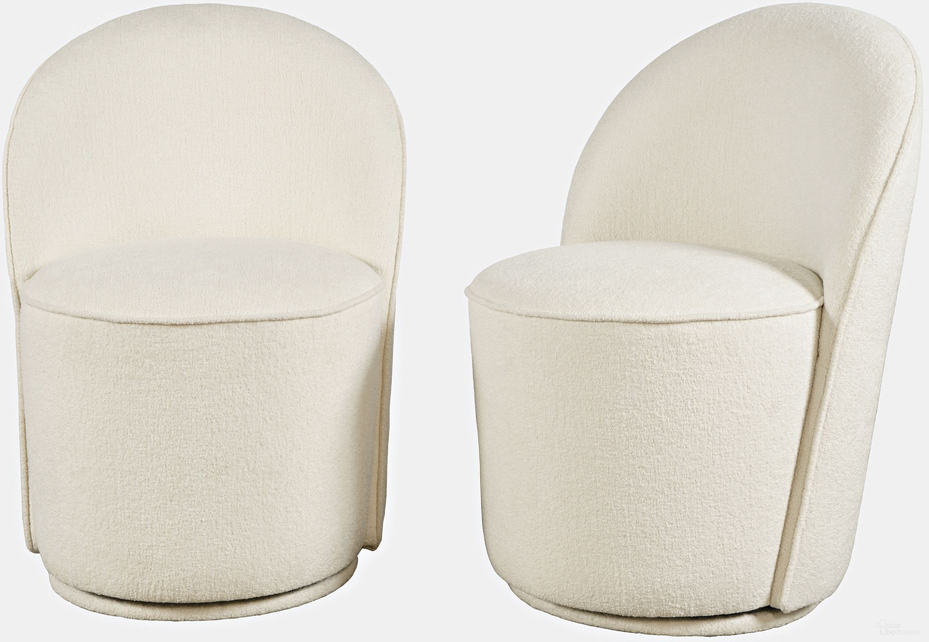 The appearance of Landon Upholstered Swivel Dining Chair Set of 2 In Natural designed by Jofran in the modern / contemporary interior design. This natural piece of furniture was selected by 1StopBedrooms from Landon Collection to add a touch of cosiness and style into your home. Sku: 2271-LANDONNAT. Material: Plywood. Chair Type: Side Chair.