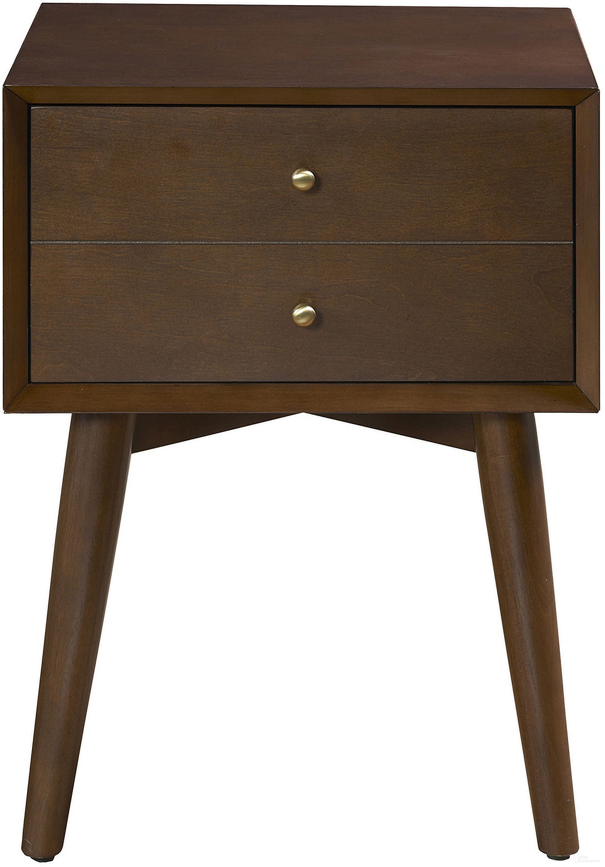 The appearance of Landon Nightstand In Mahogany designed by Crosley Brands in the transitional interior design. This mahogany piece of furniture was selected by 1StopBedrooms from Landon Collection to add a touch of cosiness and style into your home. Sku: CF9401-MA. Material: MDF.