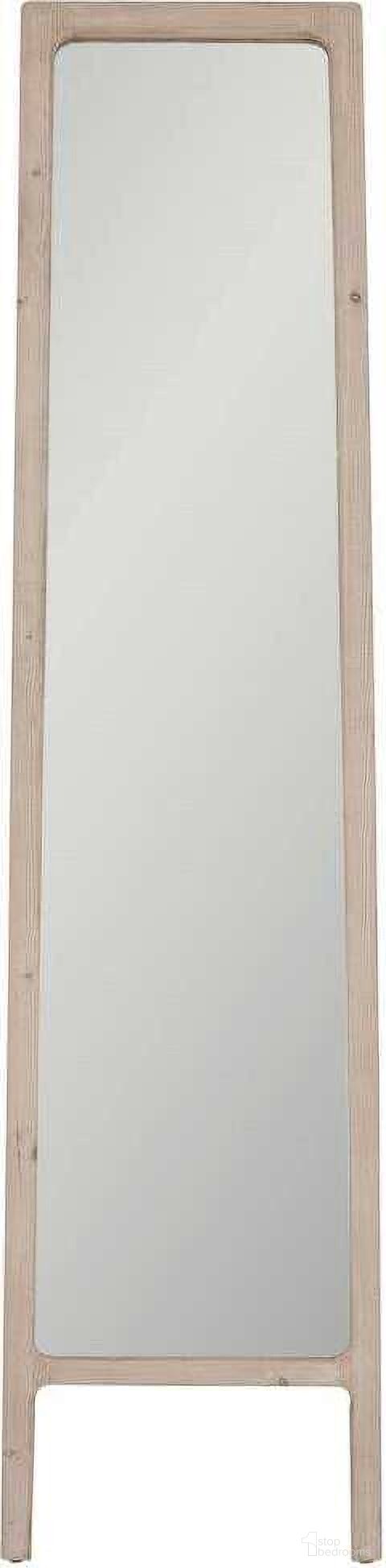 The appearance of Bella Antique Laney Mirror In White Wash Pine designed by Essentials For Living in the transitional interior design. This white wash pine piece of furniture was selected by 1StopBedrooms from Bella Antique Collection to add a touch of cosiness and style into your home. Sku: 8067.WW-PNE. Material: Reclaimed Pine Wood.