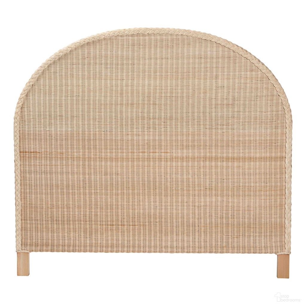 The appearance of Lanica Sun Bleached Rattan Queen Standalone Headboard In Ivory designed by Baxton Studio in the transitional interior design. This ivory piece of furniture  was selected by 1StopBedrooms from Lanica Collection to add a touch of cosiness and style into your home. Sku: Braided Sun Bleached Ivory-Wood/Rattan-Headboard-Queen. Bed Size: Queen. Material: Mahogany.