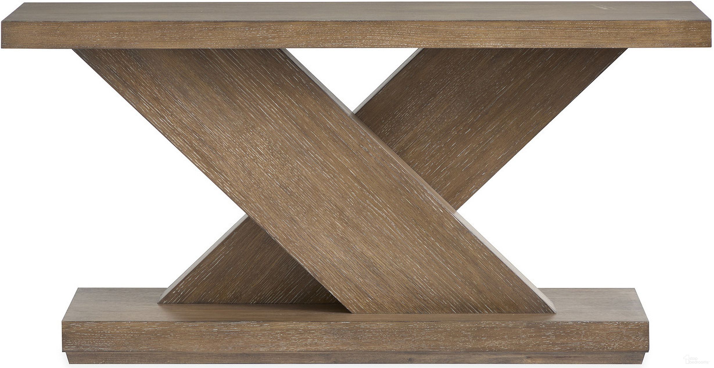 The appearance of Lansbury Rectangular Sofa Table In Antique Wheat designed by Magnussen in the modern / contemporary interior design. This antique wheat piece of furniture was selected by 1StopBedrooms from Lansbury Collection to add a touch of cosiness and style into your home. Sku: T5940-73. Material: Oak Veneer.