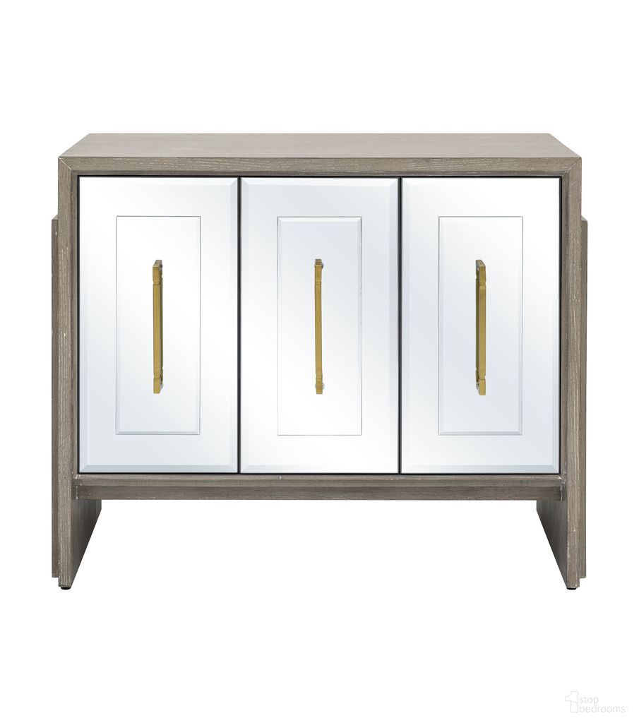The appearance of Lansing Server In Gray designed by Bassett Mirror Company in the modern / contemporary interior design. This gray piece of furniture was selected by 1StopBedrooms from Lansing Collection to add a touch of cosiness and style into your home. Sku: 2542-DR-576. Material: Wood.
