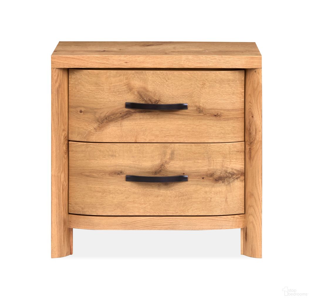 Laramie Drawer Nightstand In Honey Wheat