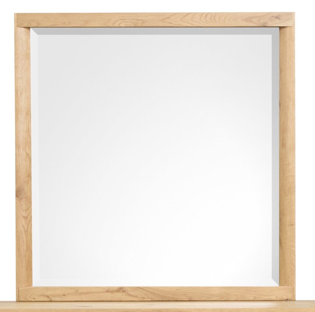Laramie Landscape Mirror In Honey Wheat