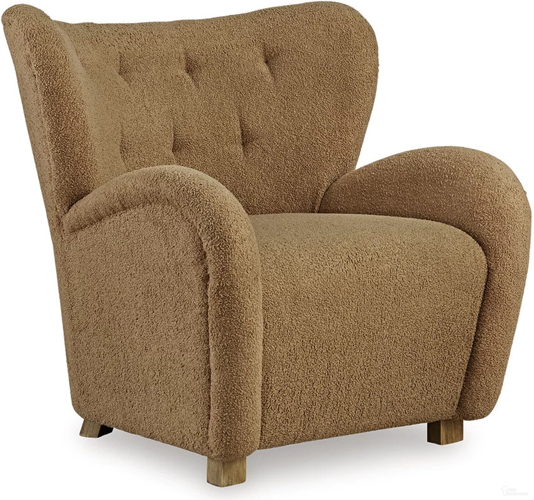 The appearance of Larbell Accent Chair In Camel designed by Signature Design by Ashley in the modern / contemporary interior design. This camel piece of furniture was selected by 1StopBedrooms from Larbell Collection to add a touch of cosiness and style into your home. Sku: A3000710. Material: Fabric.