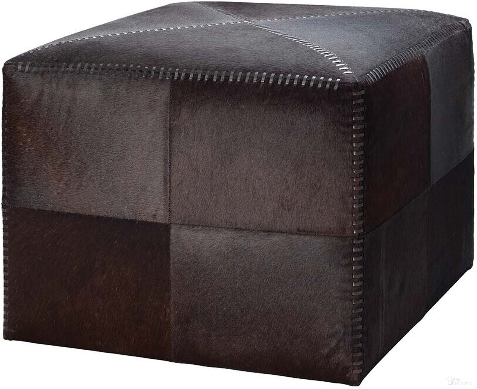 The appearance of Large Ottoman In Espresso designed by Jamie Young Company in the modern / contemporary interior design. This espresso piece of furniture was selected by 1StopBedrooms from Ottomoan Collection to add a touch of cosiness and style into your home. Sku: 20OTTO-LGES. Material: Hide.