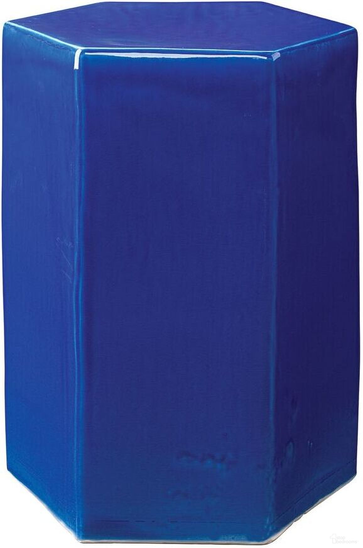 The appearance of Large Porto Side Table In Cobalt Blue designed by Jamie Young Company in the coastal interior design. This cobalt blue piece of furniture  was selected by 1StopBedrooms from Porto Collection to add a touch of cosiness and style into your home. Sku: 20PORT-LGCO. Material: Ceramic.