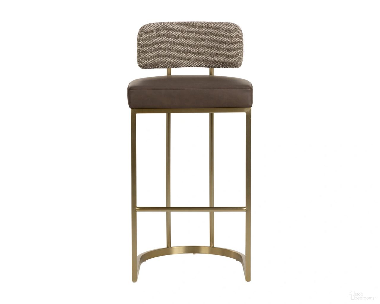Larissa Barstool In Eglinton Espresso and Gellar Earth
