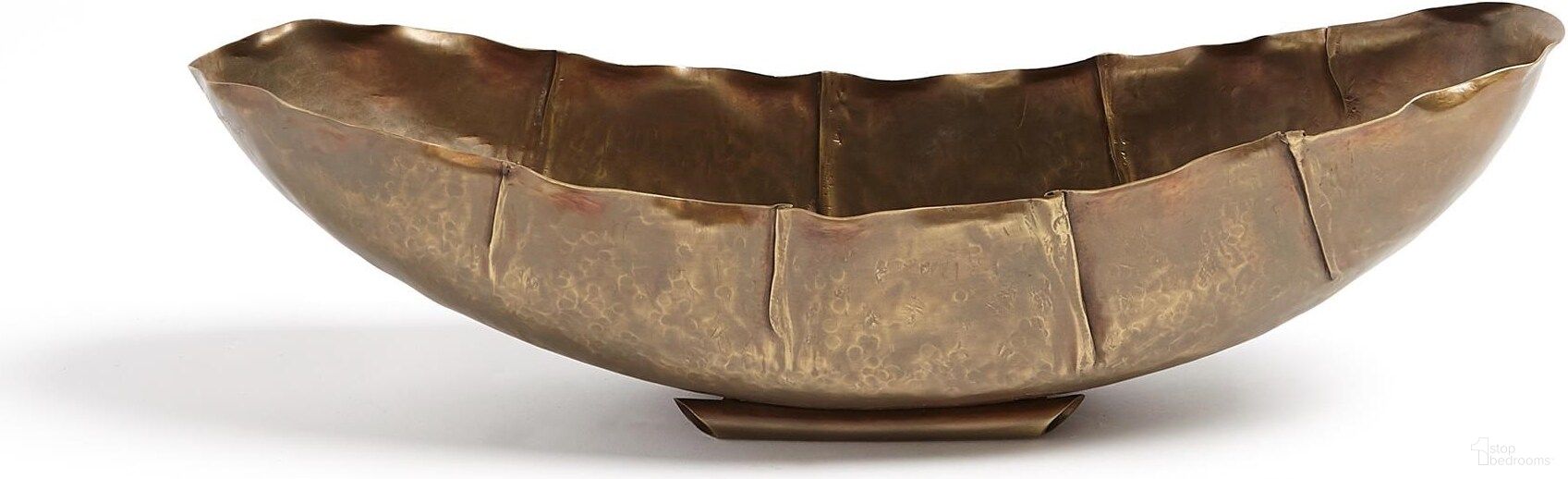 Larkin Small Bowl In Antique Brass
