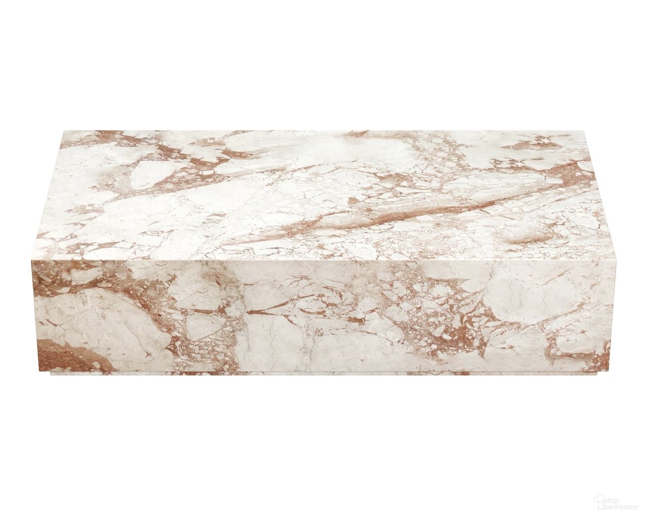 Laros Rectangular Coffee Table In Cream
