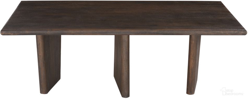 The appearance of Lasso Rectangular Cocktail Table In Brown designed by Bassett Mirror Company in the rustic / southwestern interior design. This brown piece of furniture was selected by 1StopBedrooms from Lasso Collection to add a touch of cosiness and style into your home. Sku: 7811-LR-100. Material: Mango Wood.