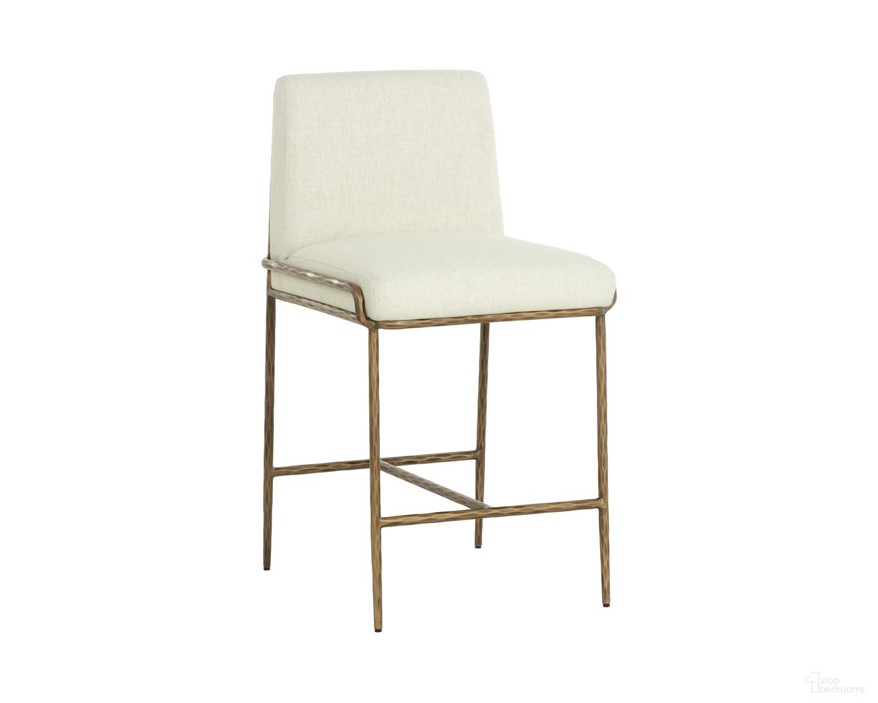 Lathan Counter Stool In Geralt Linen