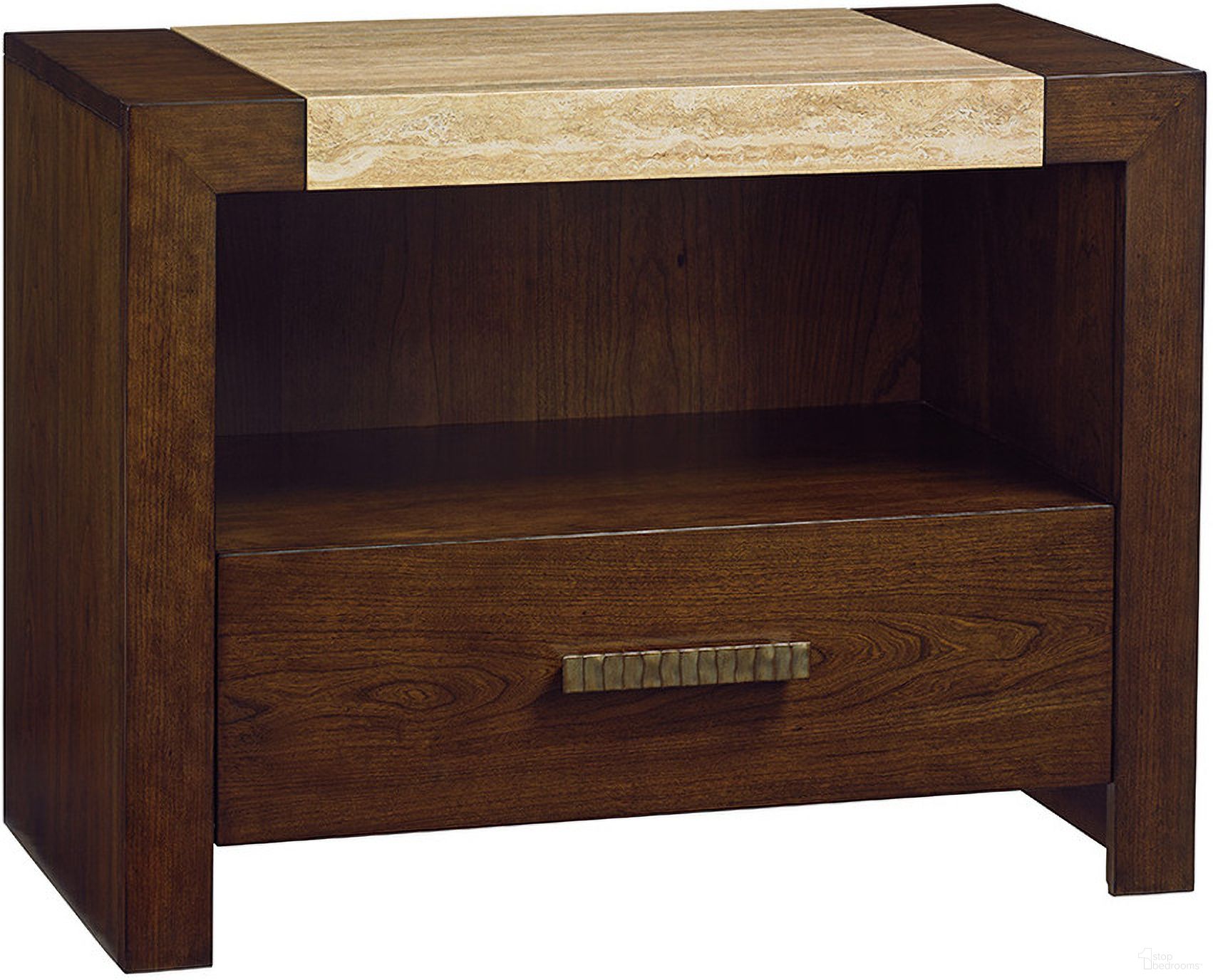 The appearance of Laurel Canyon Graysby Night Table In Carrillo designed by Lexington in the transitional interior design. This carrillo piece of furniture was selected by 1StopBedrooms from Laurel Canyon Collection to add a touch of cosiness and style into your home. Sku: 721-622. Material: Wood.