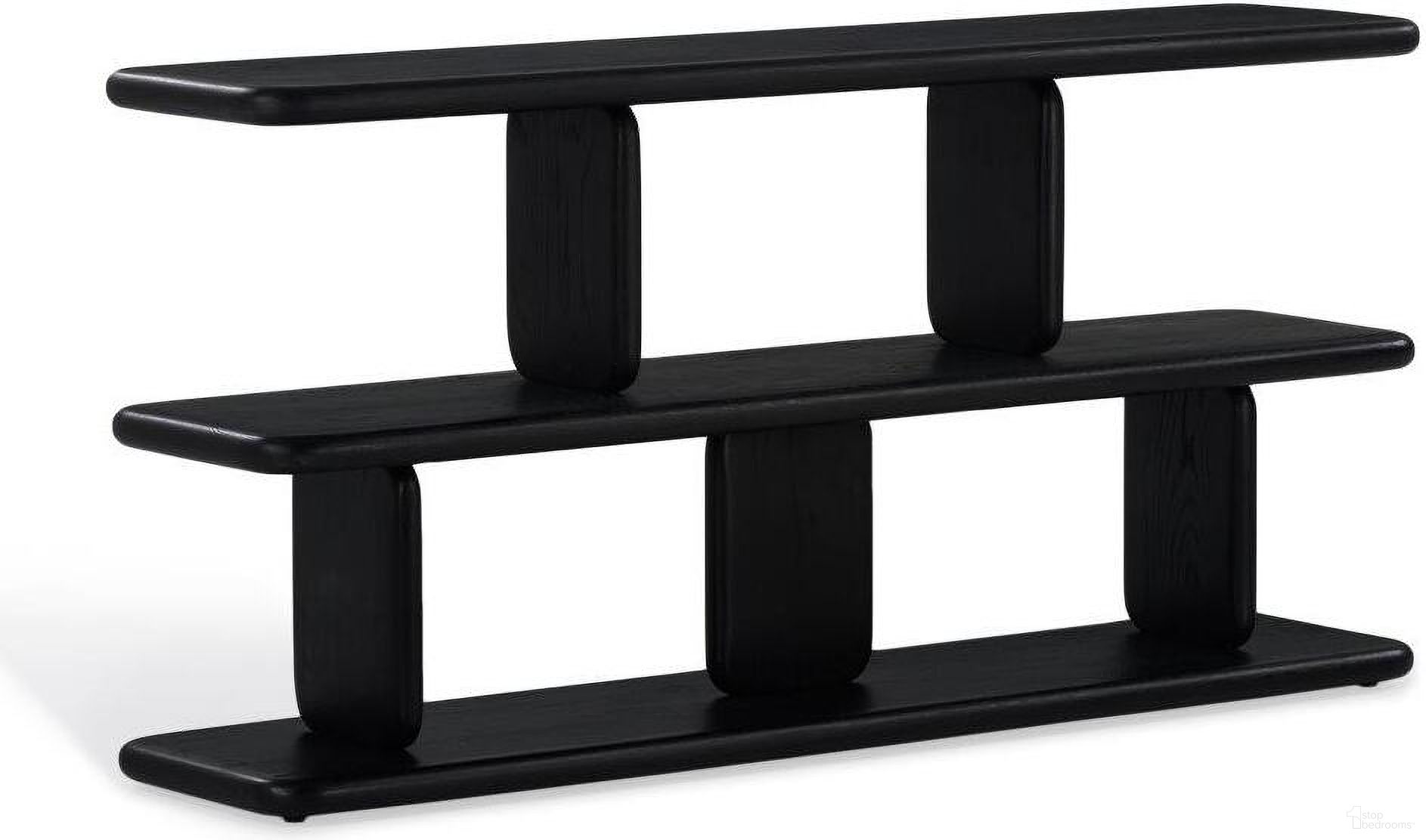 The appearance of Laurel Low Shelving In Charcoal designed by Union Home Furniture in the modern / contemporary interior design. This charcoal piece of furniture was selected by 1StopBedrooms from Laurel Collection to add a touch of cosiness and style into your home. Sku: LVR00393. Material: Wood.