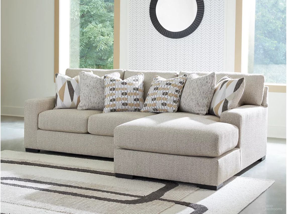 The appearance of Laurelgrove 2-Piece RAF Sectional Sofa Chaise In Pebble designed by Signature Design by Ashley in the modern / contemporary interior design. This pebble piece of furniture was selected by 1StopBedrooms from Laurelgrove Collection to add a touch of cosiness and style into your home. Sku: 7510517;7510555. Material: Polyester. Orientation: RAF.