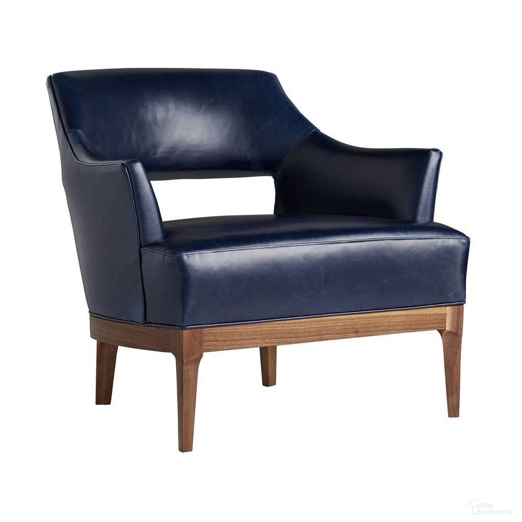The appearance of Laurette Chair In Indigo designed by Arteriors in the modern / contemporary interior design. This indigo piece of furniture was selected by 1StopBedrooms from Laurette Collection to add a touch of cosiness and style into your home. Sku: 8152. Material: Leather.