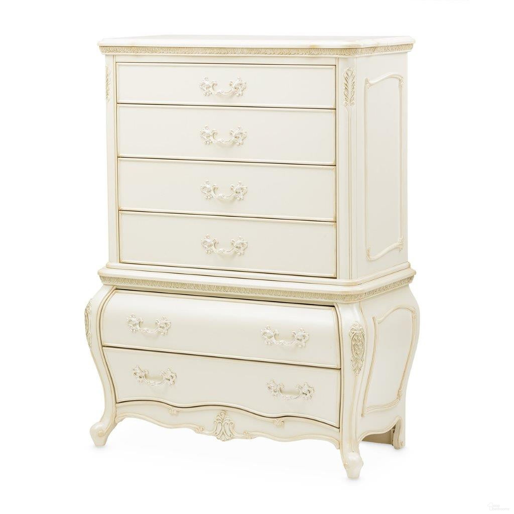 Lavelle Classic Pearl 6-Drawer Chest