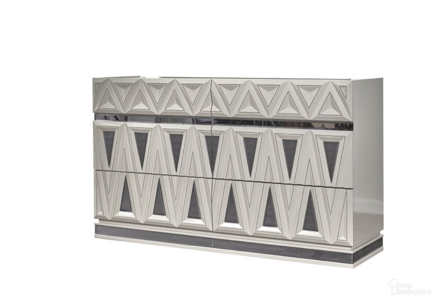 Lavita Dresser In River Sand Gray