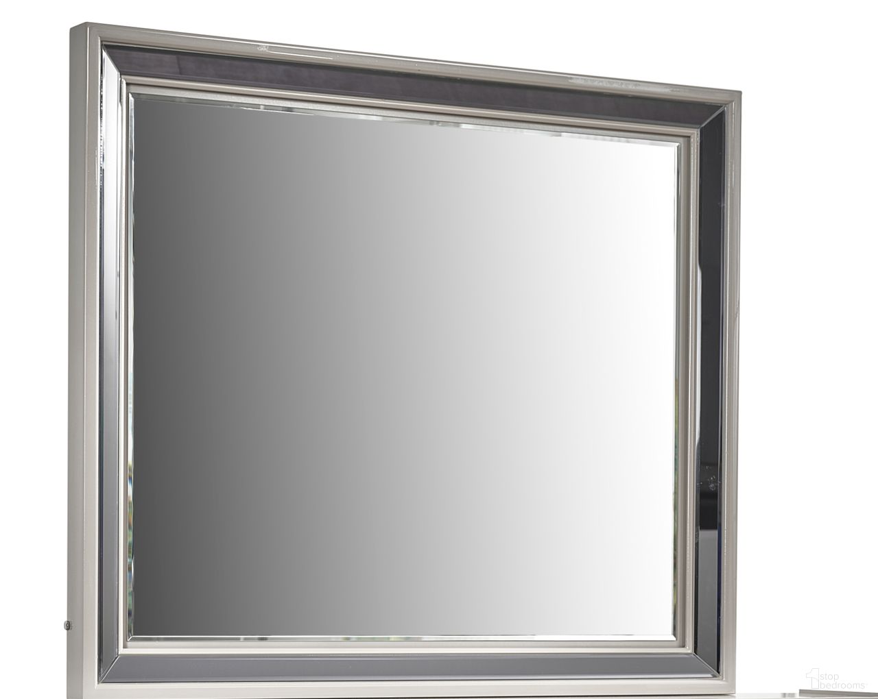 The appearance of Lavita Mirror In River Sand Gray designed by Galaxy Home Furnishings in the modern / contemporary interior design. This river sand gray piece of furniture was selected by 1StopBedrooms from Lavita Collection to add a touch of cosiness and style into your home. Sku: 601955555265. Material: Solid Wood.