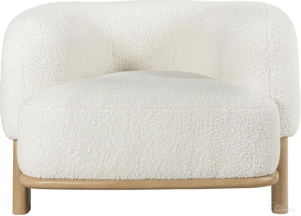 The appearance of Lawler Upholstered Barrel Back Accent Chair In Ivory designed by Coaster in the modern / contemporary interior design. This ivory piece of furniture  was selected by 1StopBedrooms from Lawler Collection to add a touch of cosiness and style into your home. Sku: 903169. Material: Upholstered.