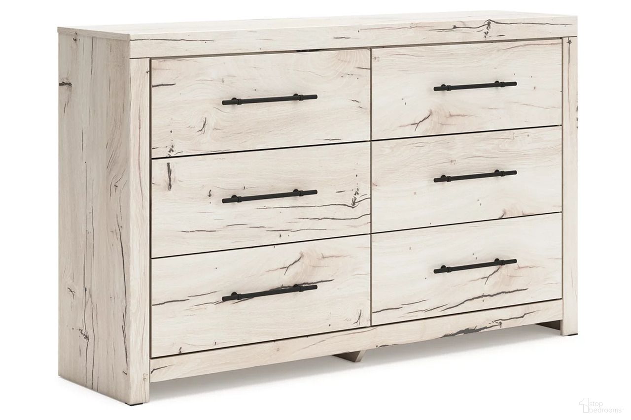 The appearance of Lawroy Dresser In Light Natural designed by Signature Design by Ashley in the transitional interior design. This light natural piece of furniture was selected by 1StopBedrooms from Lawroy Collection to add a touch of cosiness and style into your home. Sku: B2310-31. Material: Wood.