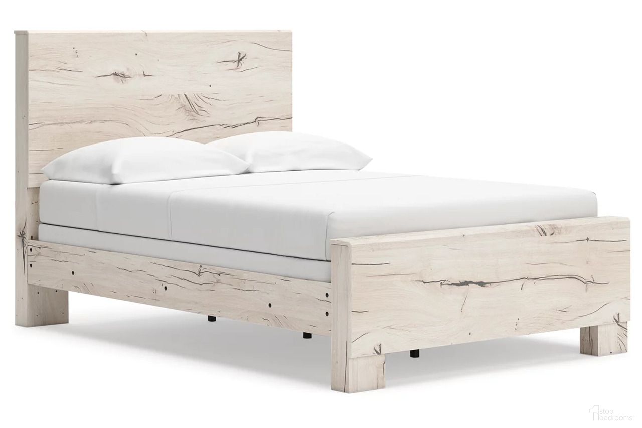 The appearance of Lawroy Full Panel Bed In Light Natural designed by Signature Design by Ashley in the transitional interior design. This light natural piece of furniture  was selected by 1StopBedrooms from Lawroy Collection to add a touch of cosiness and style into your home. Sku: B2310-84;B2310-86;B2310-87. Bed Type: Panel Bed. Material: Wood. Bed Size: Full.