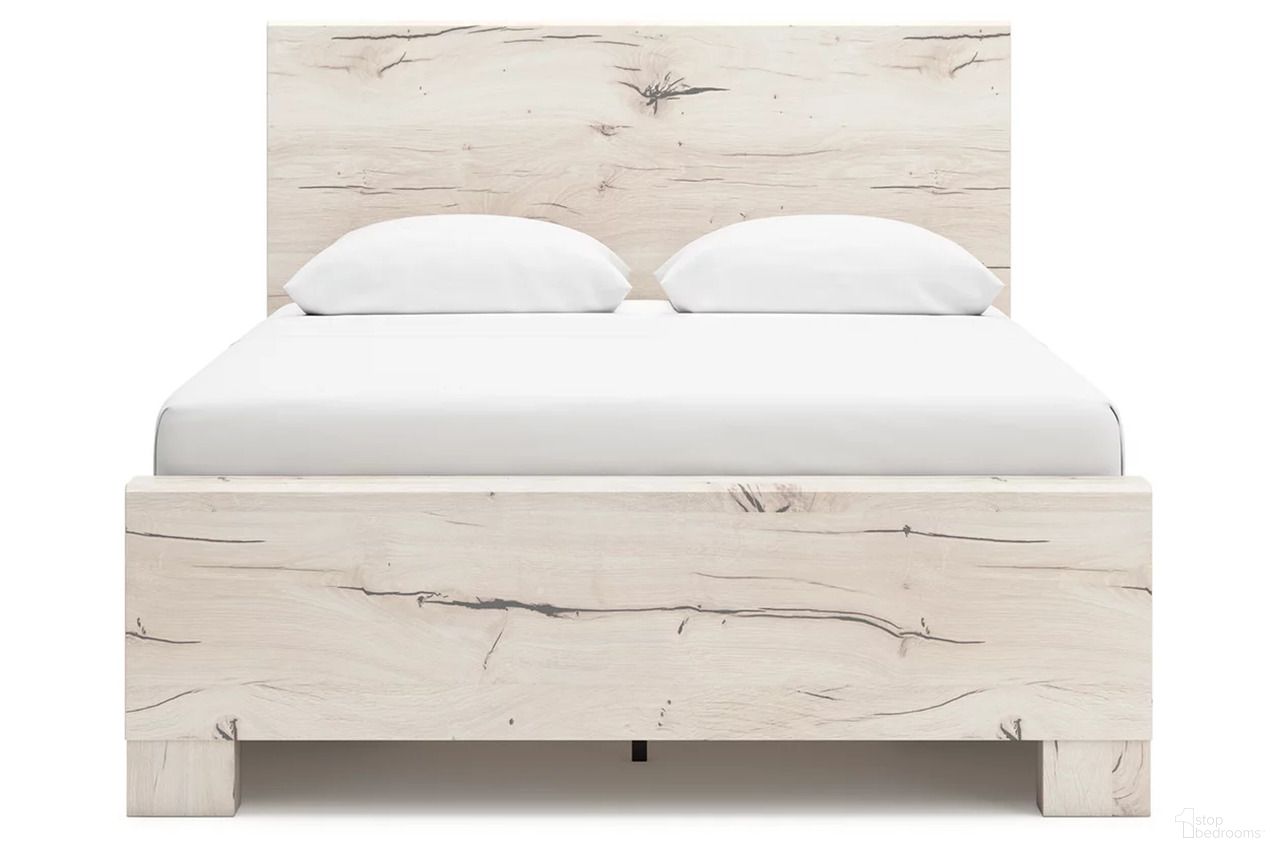 The appearance of Lawroy Full Panel Bed with Storage In Light Natural designed by Signature Design by Ashley in the transitional interior design. This light natural piece of furniture  was selected by 1StopBedrooms from Lawroy Collection to add a touch of cosiness and style into your home. Sku: B100-12;B2310-50;B2310-84;B2310-87;B2310-89. Bed Type: Storage Bed. Bed Size: Full.
