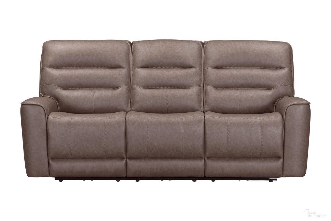 The appearance of Lawson Zero Gravity Triple Power Reclining Sofa with Drop Down Table and Headrest In Sydney Brunette designed by Parker House in the modern / contemporary interior design. This sydney brunette piece of furniture was selected by 1StopBedrooms from Lawson Collection to add a touch of cosiness and style into your home. Sku: MLAW-835P2Z-SYBR. Material: Polyester.