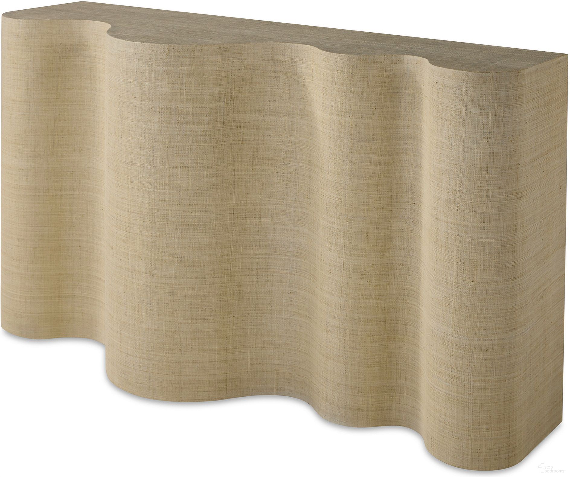The appearance of Layton Console Table In Off White designed by Century Furniture in the modern / contemporary interior design. This off white piece of furniture was selected by 1StopBedrooms from Grand Tour Furniture Collection to add a touch of cosiness and style into your home. Sku: SF6194. Material: Raffia.