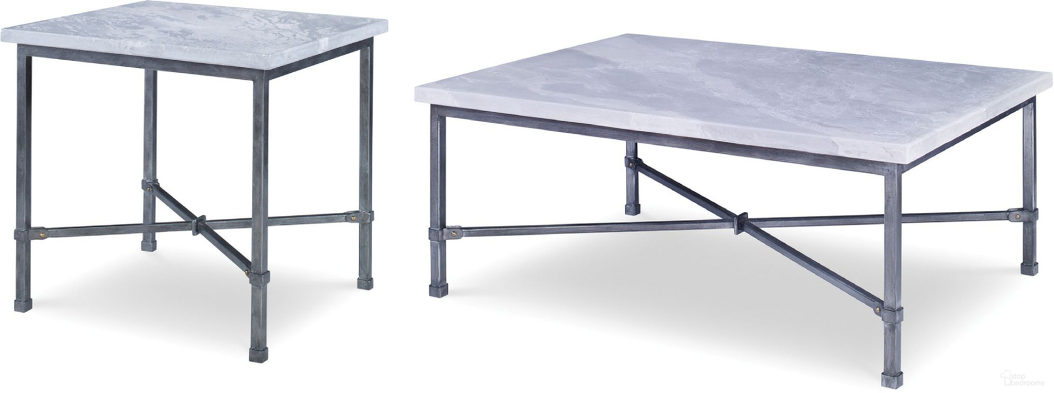 The appearance of League Occasional Table Set In Off White and Gray designed by Maitland-Smith in the modern / contemporary interior design. This off white/gray piece of furniture  was selected by 1StopBedrooms from Maitland Smith Collection to add a touch of cosiness and style into your home. Sku: HM1333C;HM1333L. Material: Scagliola.