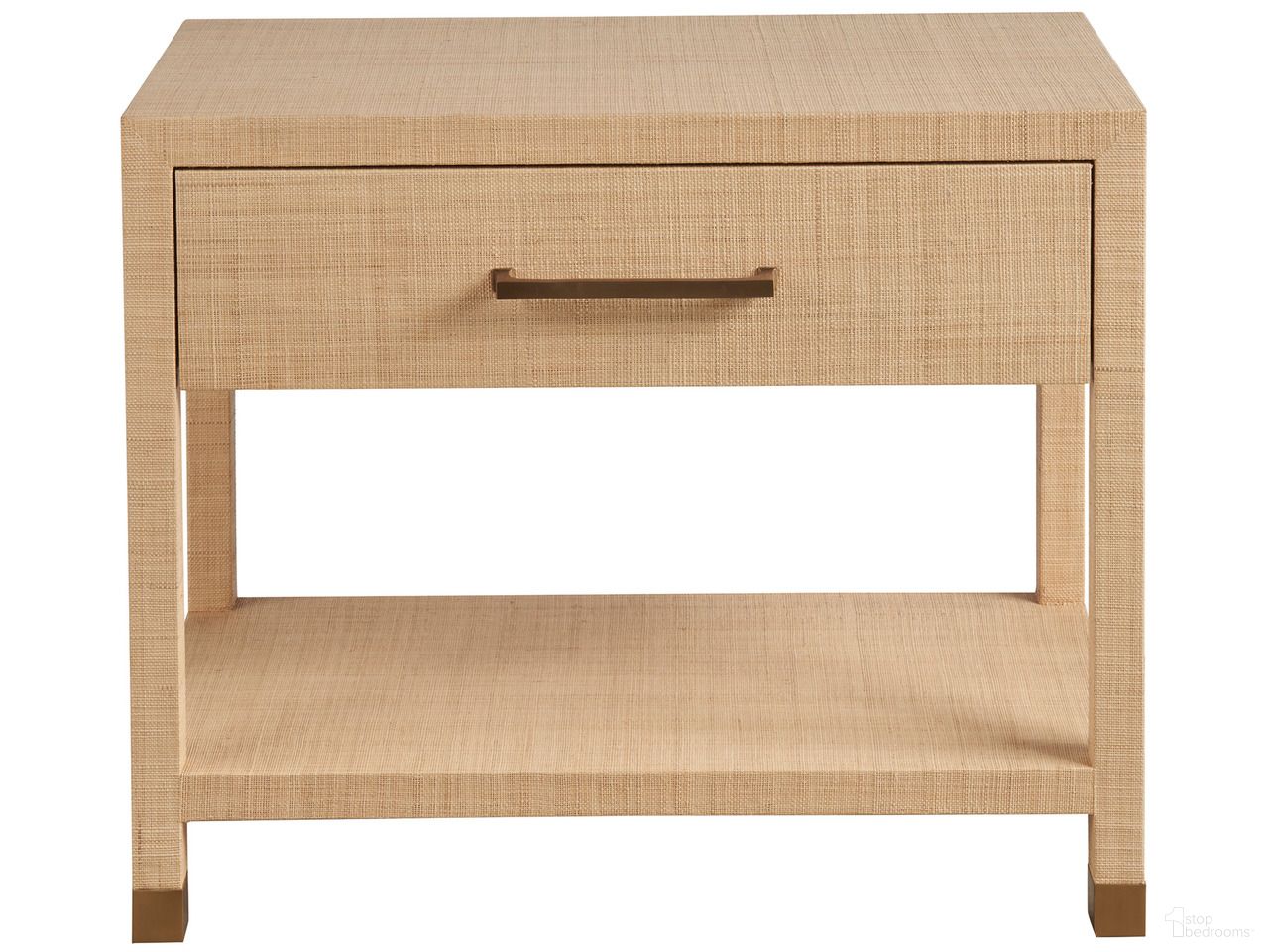 The appearance of Leah Nightstand In Beige designed by Universal in the modern / contemporary interior design. This beige piece of furniture was selected by 1StopBedrooms from Modern Collection to add a touch of cosiness and style into your home. Sku: U365B355. Material: Wood.