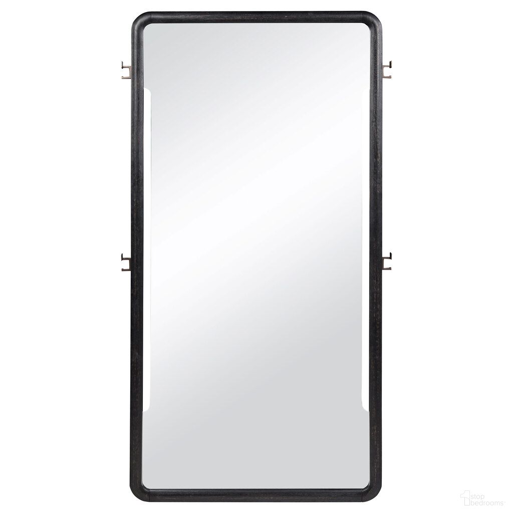 The appearance of Leandro 76-Inch Full Length Floor Mirror In Burnished Black designed by Coaster in the modern / contemporary interior design. This burnished black piece of furniture was selected by 1StopBedrooms from Leandro Collection to add a touch of cosiness and style into your home. Sku: 222498. Material: MDF.