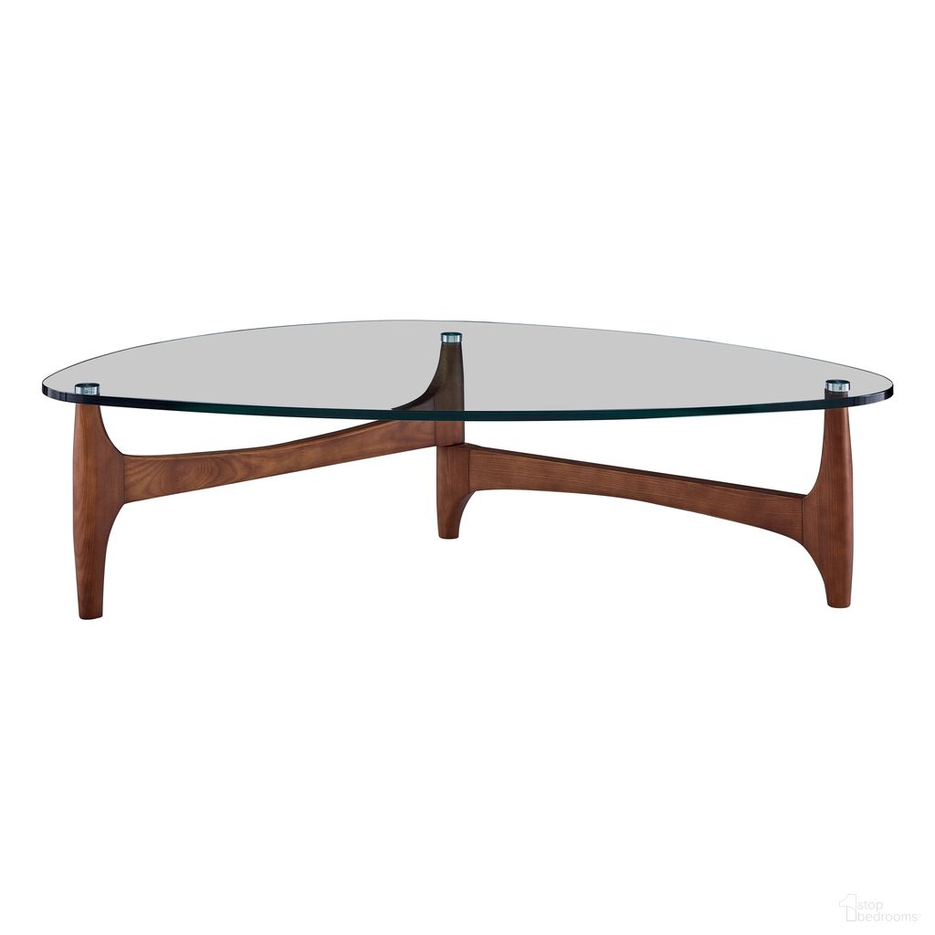 The appearance of Ledell 51 Inch Coffee Table In Clear designed by Euro Style in the modern / contemporary interior design. This clear piece of furniture  was selected by 1StopBedrooms from Ledell Collection to add a touch of cosiness and style into your home. Sku: 38960CLR-A;38960CLR-B. Material: Glass.
