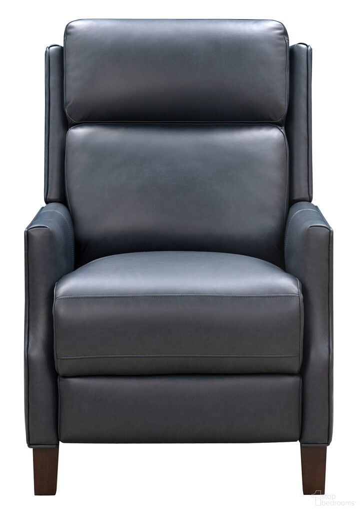 The appearance of Ledger Power Recliner with Power Head Rest and Power Lumbar In Ocean designed by BarcaLounger in the traditional interior design. This ocean piece of furniture  was selected by 1StopBedrooms from Ledger Collection to add a touch of cosiness and style into your home. Sku: 9PHL1650530846. Material: Leather.